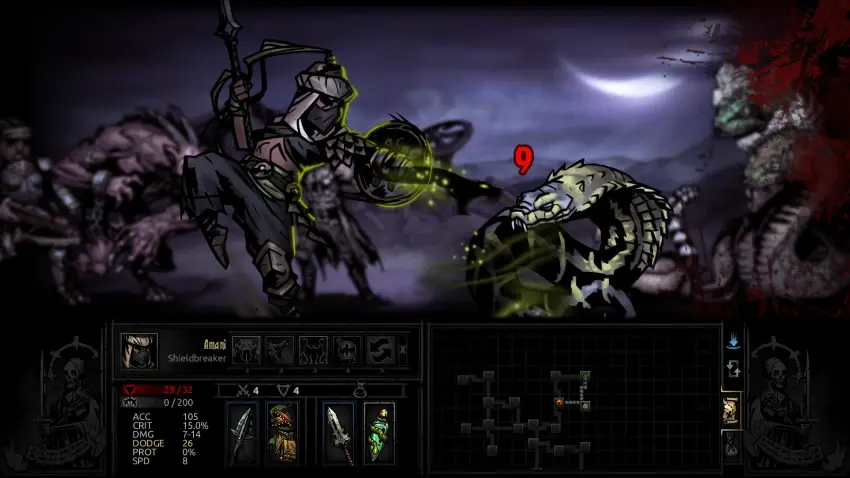 Darkest Dungeon®: The Shieldbreaker — لقطات الشاشة