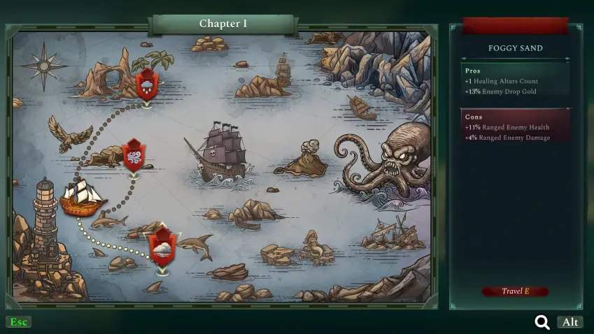 Curse of Pirates — لقطات الشاشة