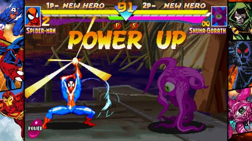 MARVEL vs. CAPCOM Fighting Collection: Arcade Classics — Screenshots