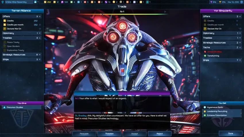 Galactic Civilizations IV — Ekran görüntüleri
