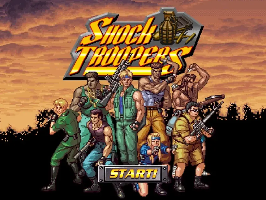 SHOCK TROOPERS — Ekran görüntüleri