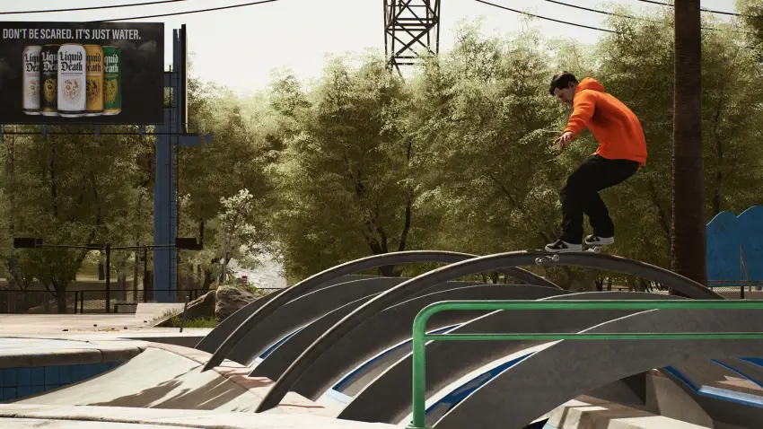 Session: Skate Sim Waterpark & Chris Cole — لقطات الشاشة