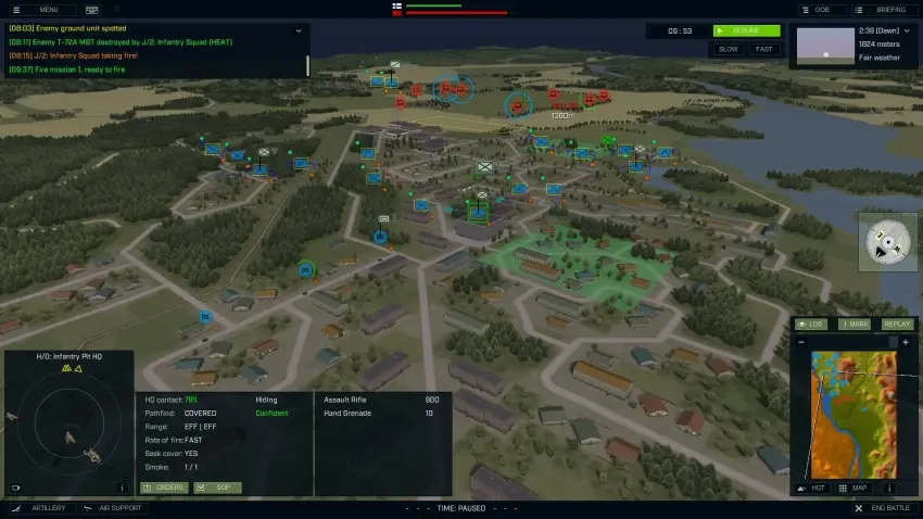 Armored Brigade II — Ekran görüntüleri