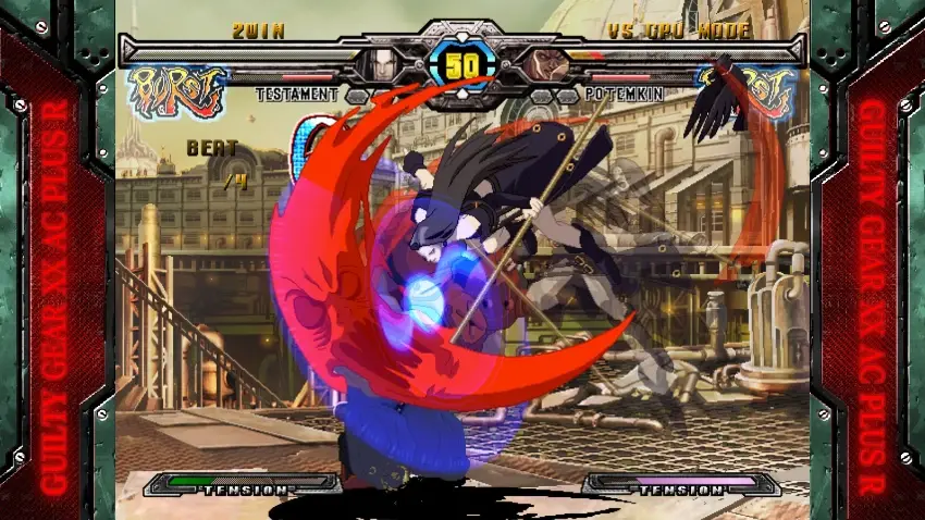 GUILTY GEAR XX ACCENT CORE PLUS R — Ekran görüntüleri