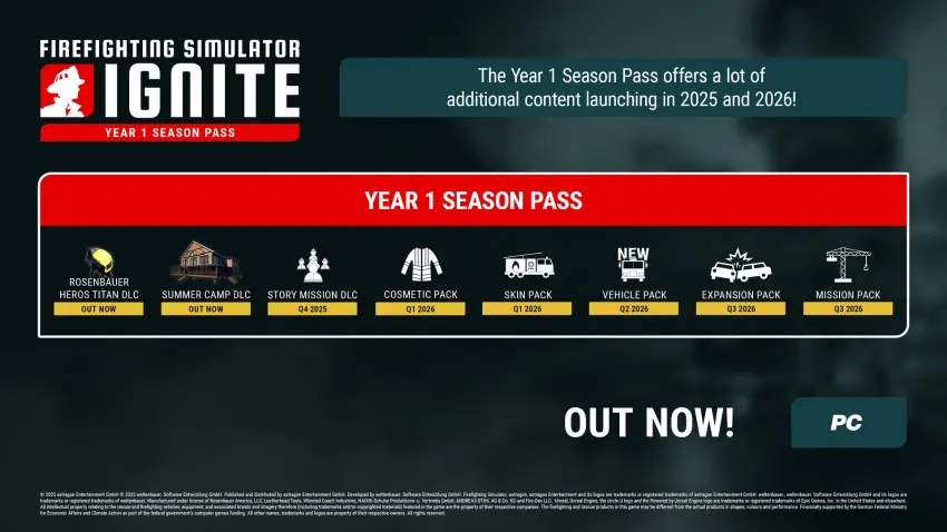 Firefighting Simulator: Ignite - Year 1 Season Pass — تصاویر