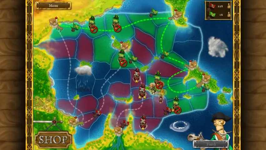 Pirates vs Corsairs: Davy Jones's Gold — لقطات الشاشة