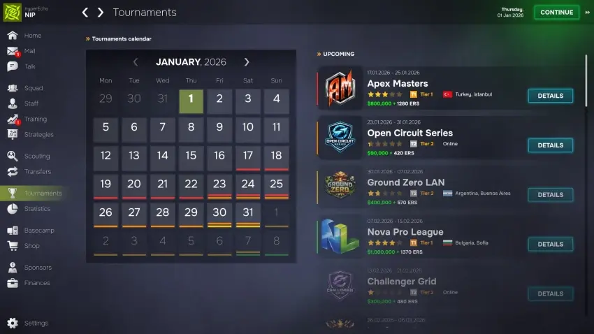 Esports Manager 2026 — تصاویر