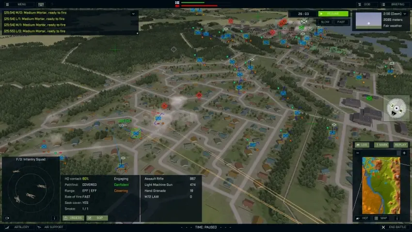 Armored Brigade II — Ekran görüntüleri