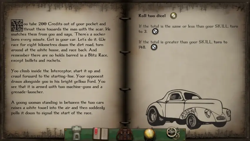 Freeway Fighter (Fighting Fantasy Classics) — Screenshots