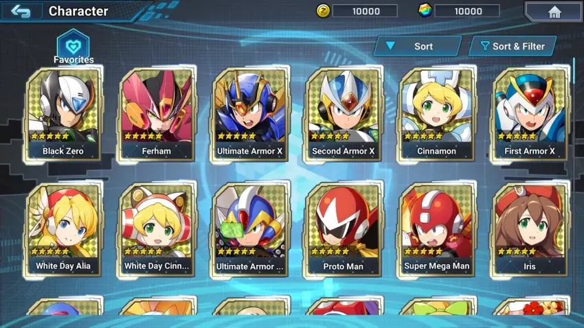 MEGA MAN X DiVE Offline — Ekran görüntüleri