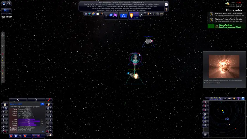Distant Worlds: Universe — Ekran görüntüleri