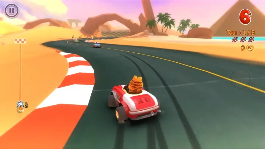 Garfield Kart — Ekran görüntüleri