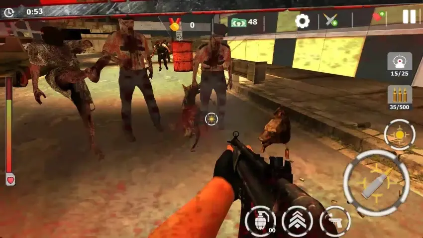 Zombie Survivor: Undead City Attack — لقطات الشاشة