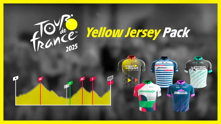 Tour de France 2025 - Yellow Jersey Pack — تصاویر