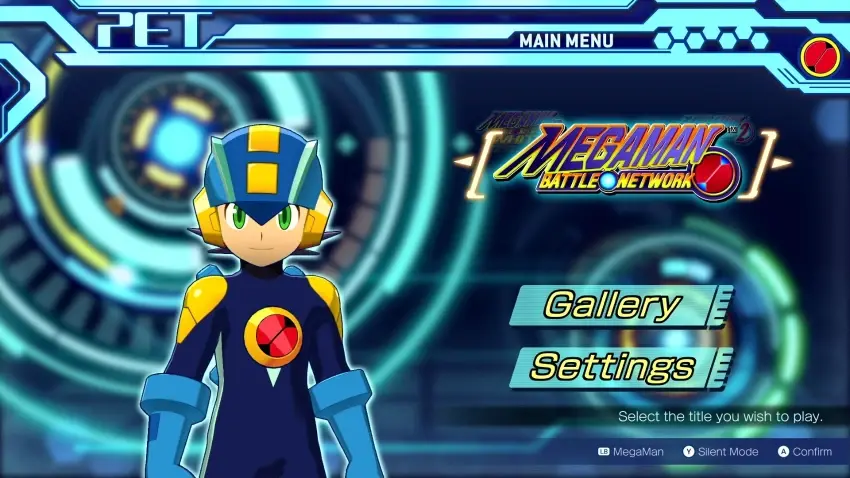 Mega Man Battle Network Legacy Collection Vol. 1 — Ekran görüntüleri