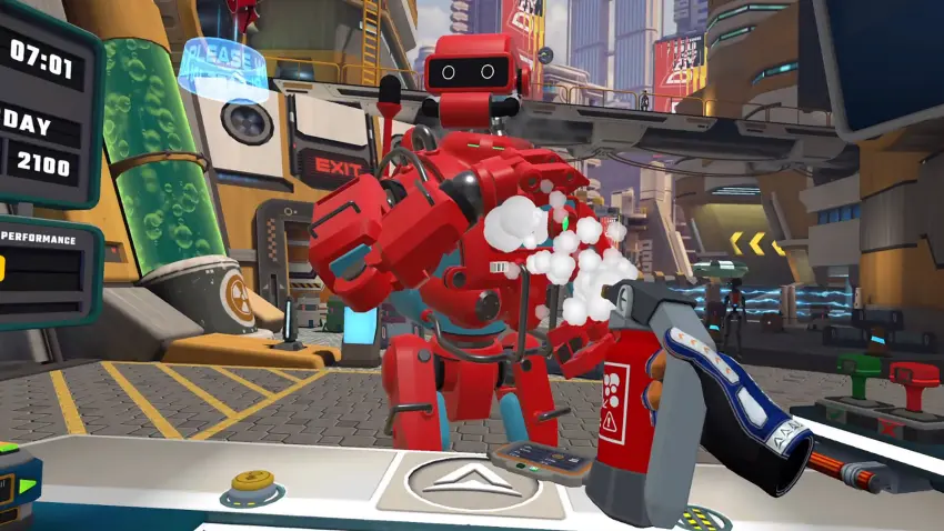 Border Bots VR — تصاویر