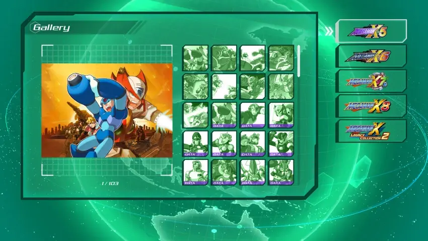 Mega Man X Legacy Collection 2 — Screenshots