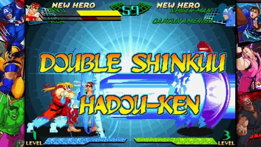 MARVEL vs. CAPCOM Fighting Collection: Arcade Classics — Screenshots