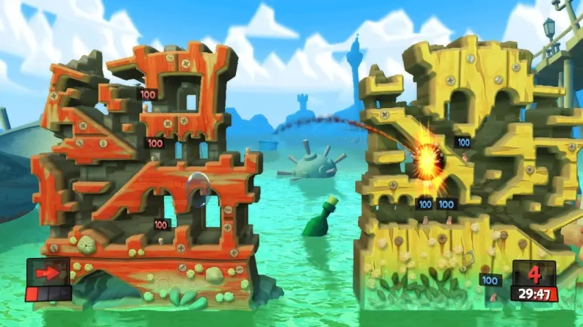 Worms Revolution — لقطات الشاشة
