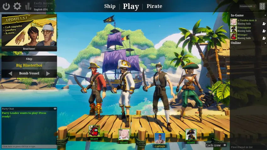 Blazing Sails — لقطات الشاشة