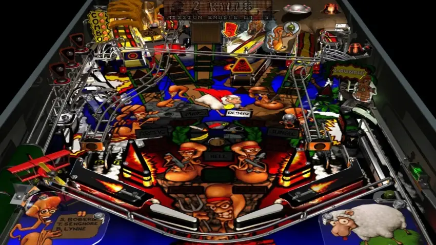 Worms Pinball — Ekran görüntüleri