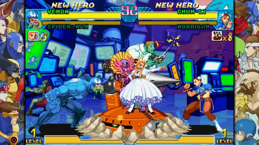 MARVEL vs. CAPCOM Fighting Collection: Arcade Classics — Screenshots