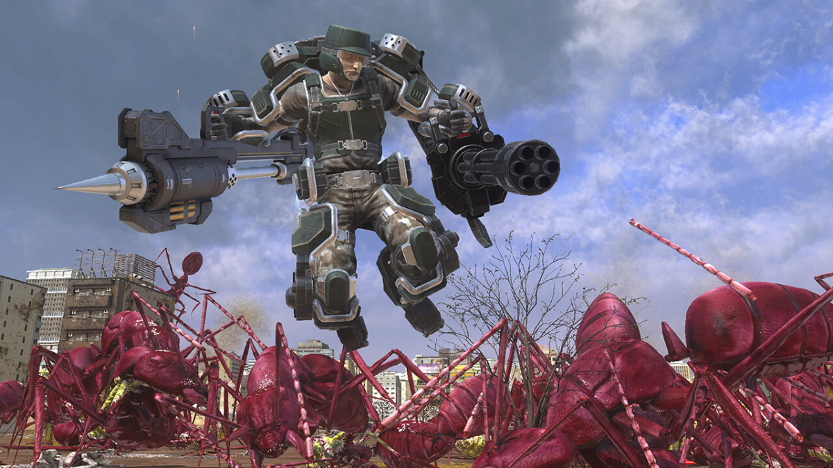 EARTH DEFENSE FORCE 6 — Ekran görüntüleri
