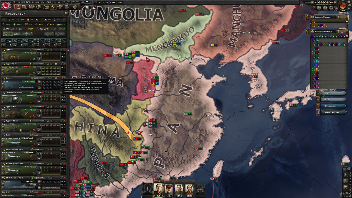 Hearts of Iron IV — وێنەکان