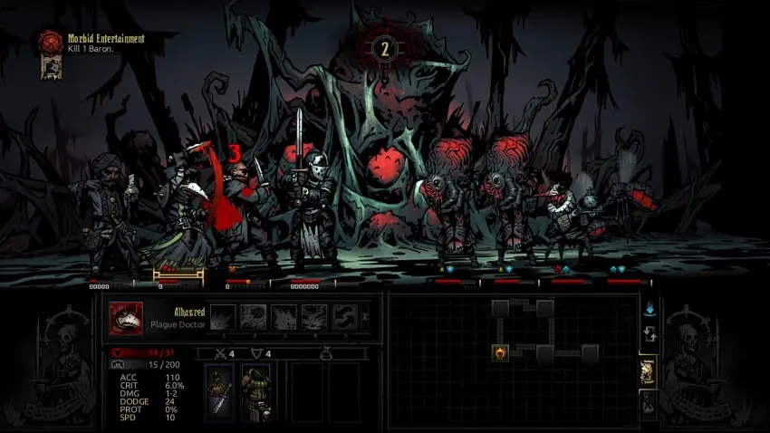 Darkest Dungeon®: The Crimson Court — لقطات الشاشة