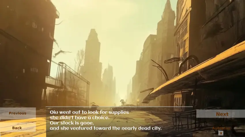 US Visual Novel — Ekran görüntüleri