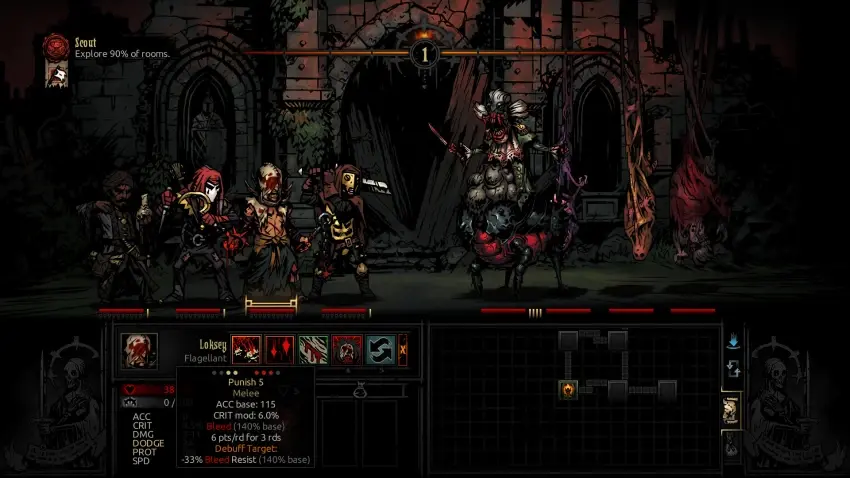 Darkest Dungeon®: The Crimson Court — لقطات الشاشة