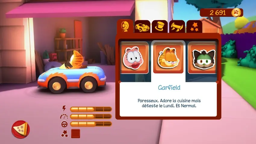 Garfield Kart — Ekran görüntüleri