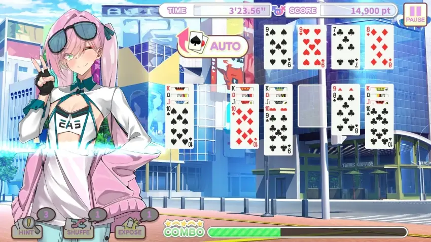 Otoko Cross: Pretty Boys Klondike Solitaire — Screenshots