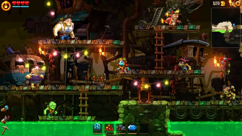 SteamWorld Dig 2 — لقطات الشاشة