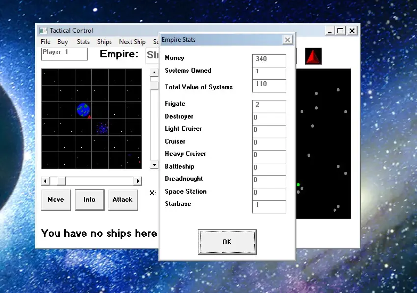 Space Empires I — Screenshots