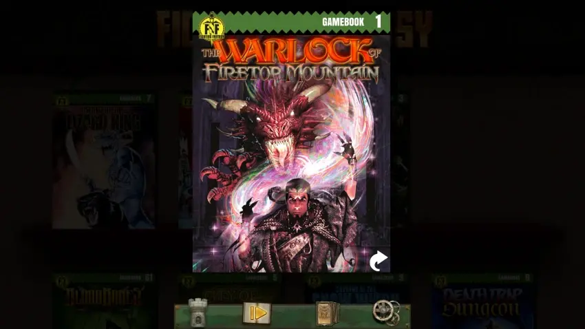 The Warlock of Firetop Mountain (Fighting Fantasy Classics) — لقطات الشاشة