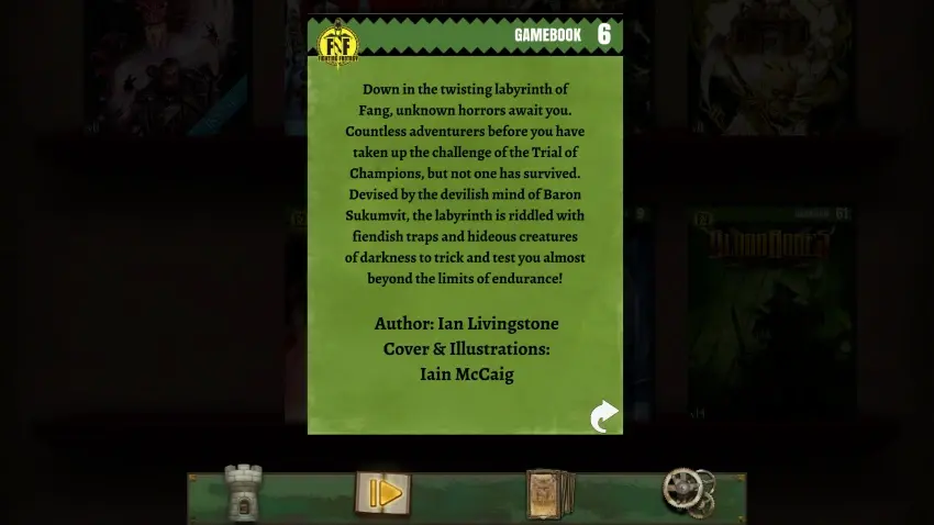 Deathtrap Dungeon (Fighting Fantasy Classics) — لقطات الشاشة