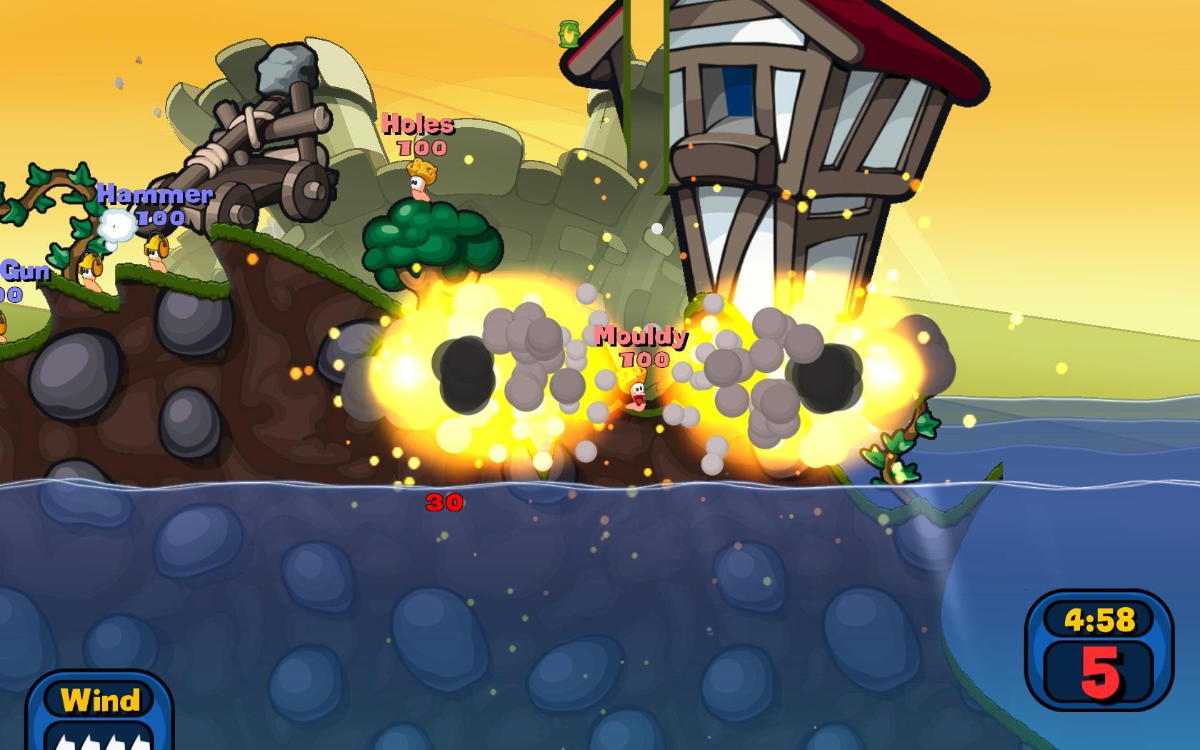 Worms Reloaded — Ekran görüntüleri