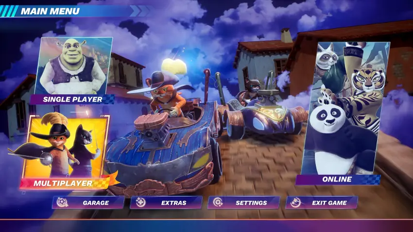 DreamWorks All-Star Kart Racing — لقطات الشاشة