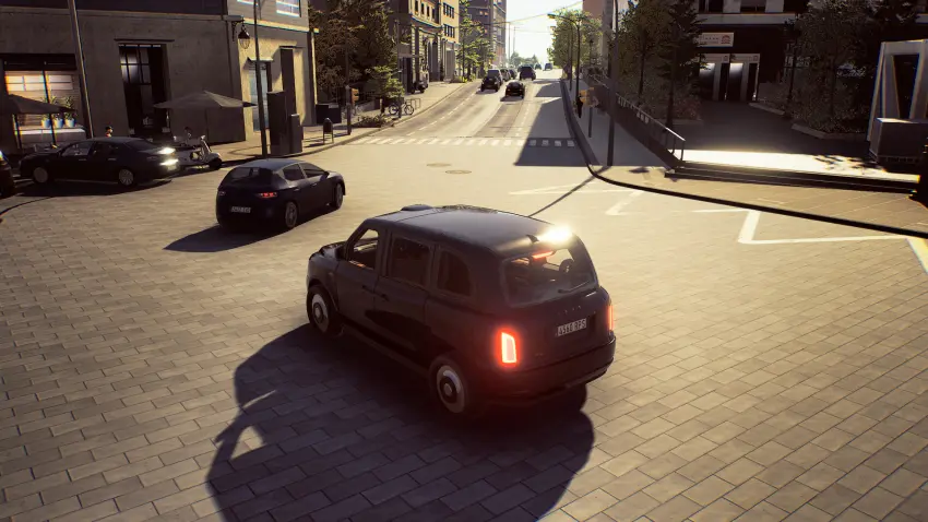 Taxi Life: A City Driving Simulator - Black Cab — لقطات الشاشة