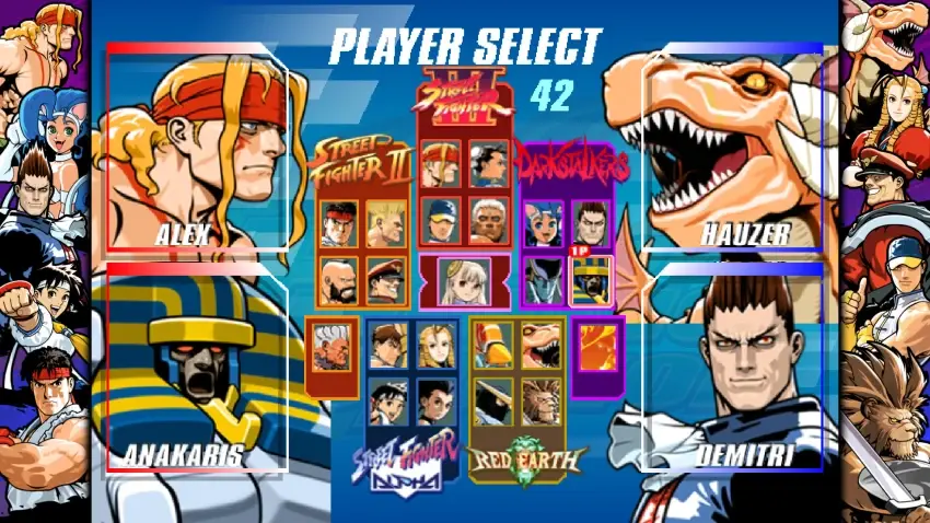Capcom Fighting Collection 2 — لقطات الشاشة