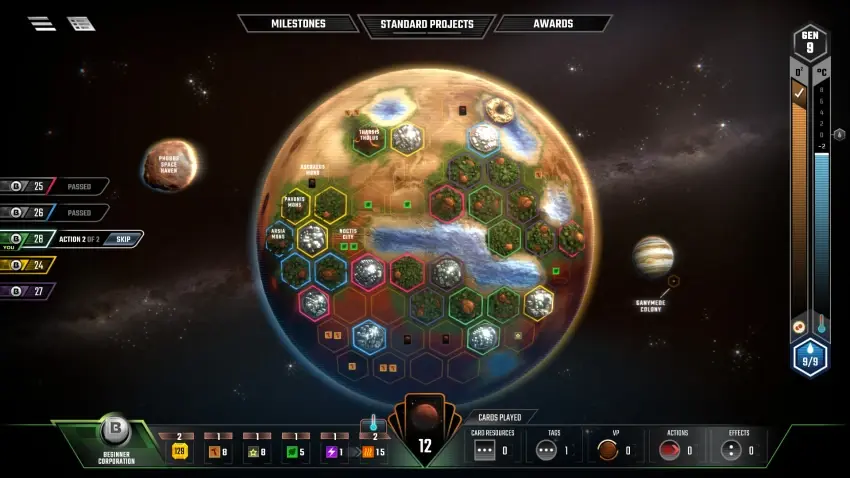 Terraforming Mars — لقطات الشاشة