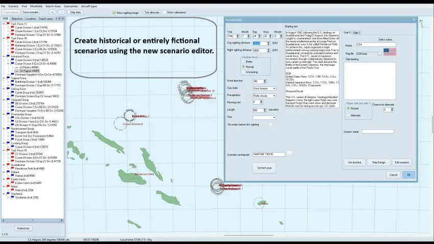 Rule the Waves 3: Expanded Battles — Screenshots