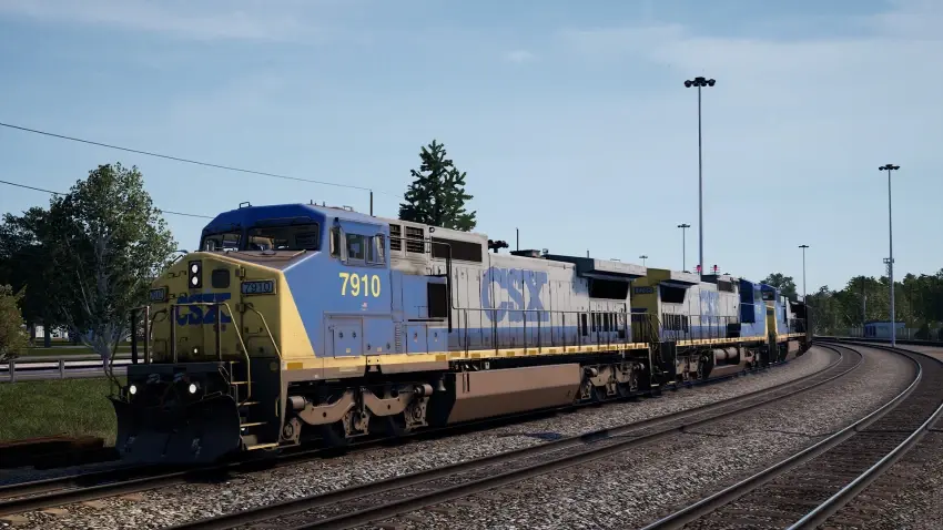 Train Sim World® 2: CSX C40-8W Loco Add-On — تصاویر