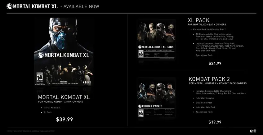 Mortal Kombat X — Ekran görüntüleri