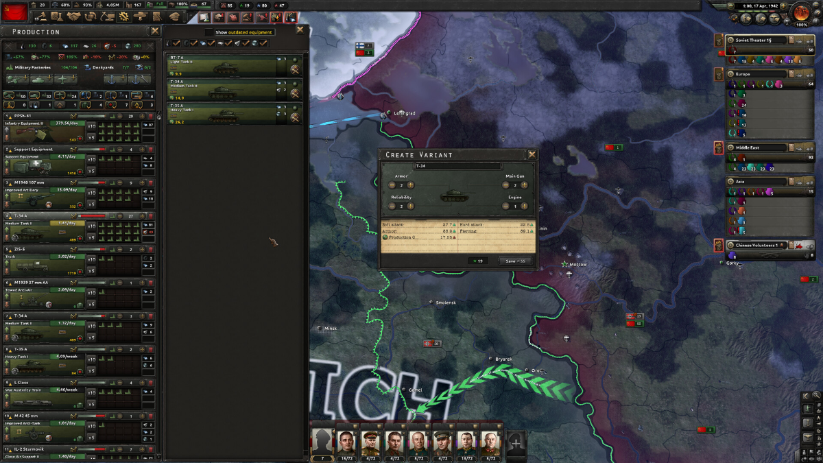 Hearts of Iron IV — وێنەکان