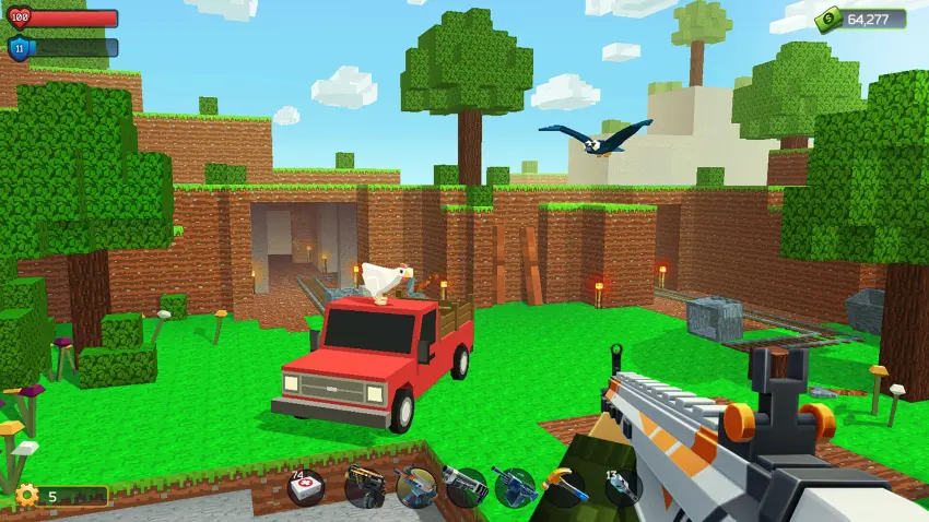 Pixel Combat: Zombie Shooter — Screenshots
