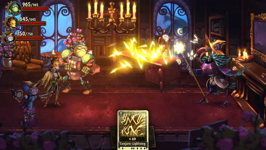 SteamWorld Quest: Hand of Gilgamech — لقطات الشاشة
