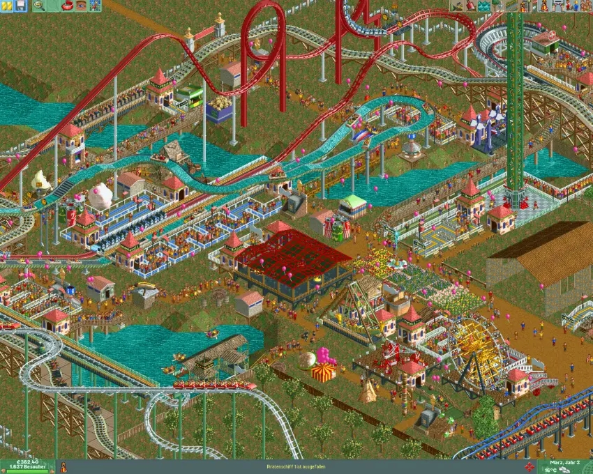RollerCoaster Tycoon® 2: Triple Thrill Pack — لقطات الشاشة