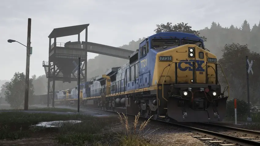 Train Sim World® 2: CSX C40-8W Loco Add-On — تصاویر
